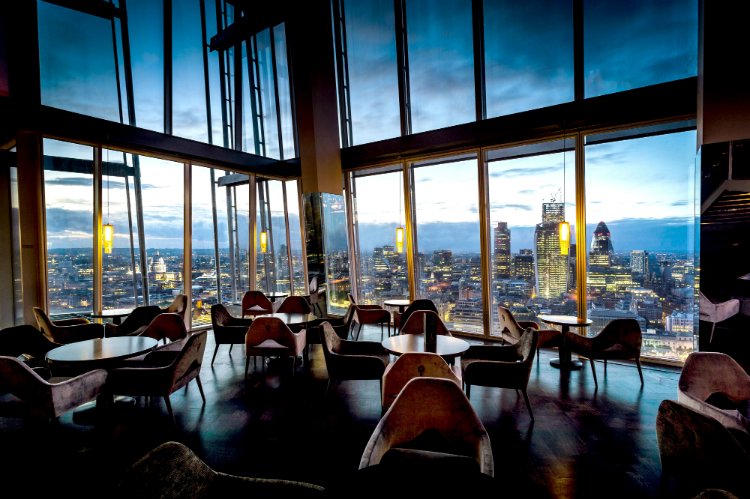 Aqua Shard - romantic restaurants in London