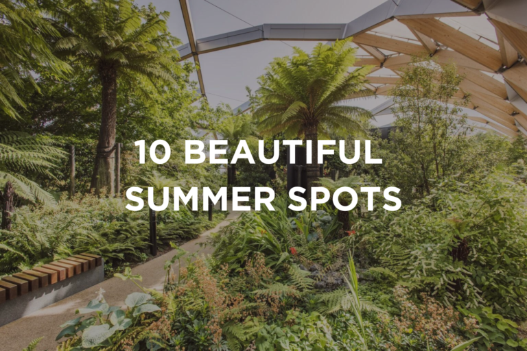 summer spots in canary wharf
