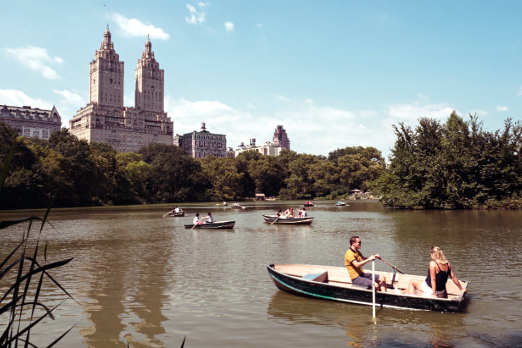 Boating Central Park things to do in New York
