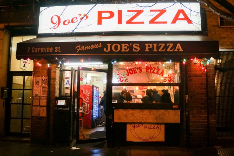 Joe's Pizza best food in New York