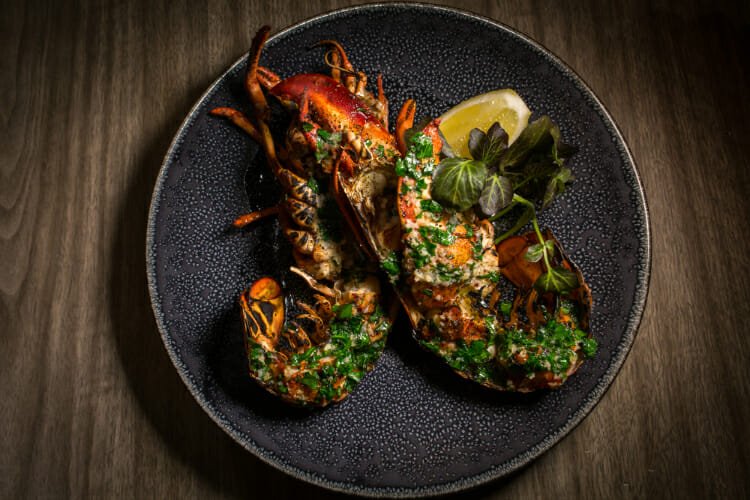 l'escargot - lobster main dish 