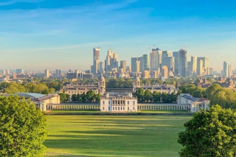 greenwich park summer view