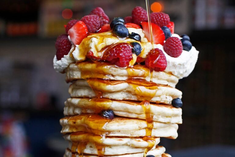 The Breakfast Club Soho pancakes