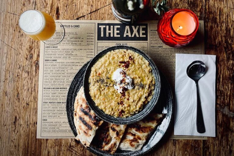 The Axe Stoke Newington food