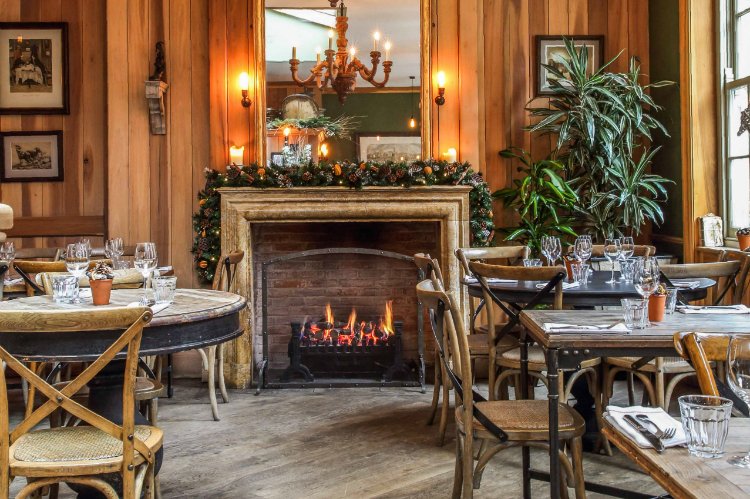 The Grazing Goat - best London pubs with open fires
