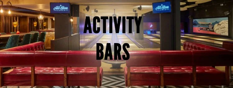 Birthday Activity Bars - London Birthday Ideas