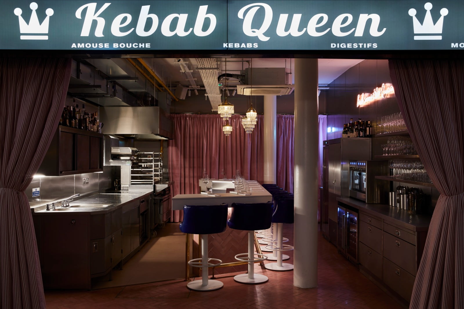 Kebab Queen private dining room