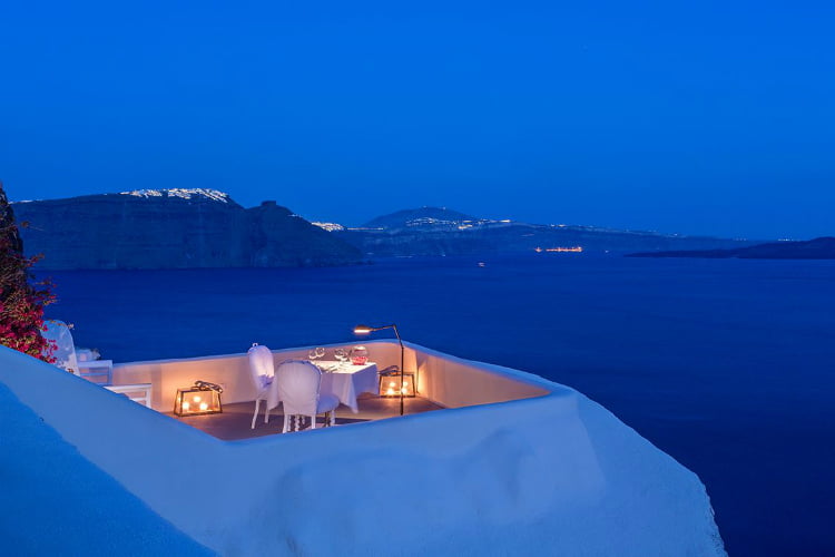 Panorama Balcony Experience - best restaurants in Santorini