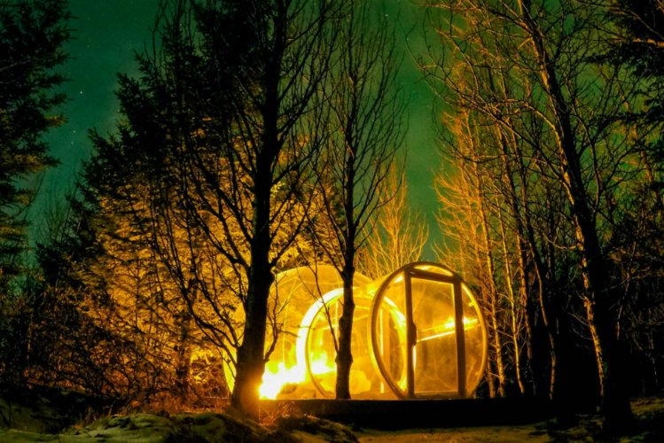 Bubble Igloo Hotel Iceland - 5 Million Stars Hotel