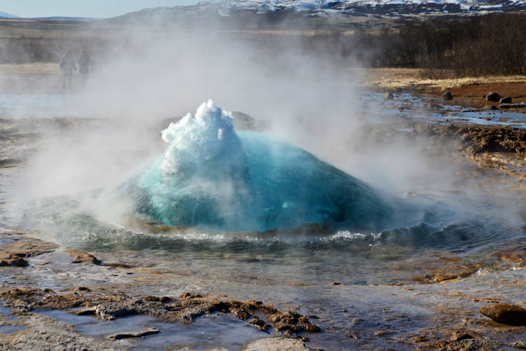 Haukadalur geysers Iceland
