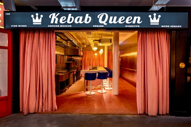 Kebab Queen hidden restaurant london