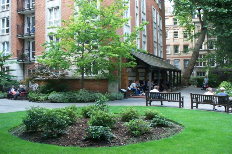 Postman's Park Bloomberg Arcade