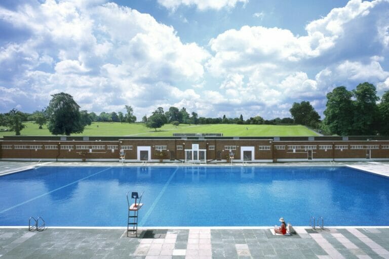 Brockwell lido outdoor swimming london