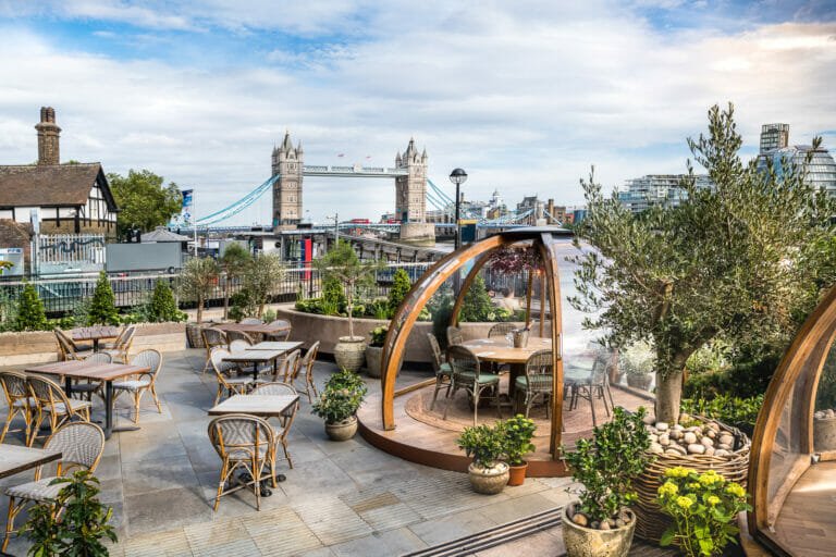 Coppa Club al fresco terrace