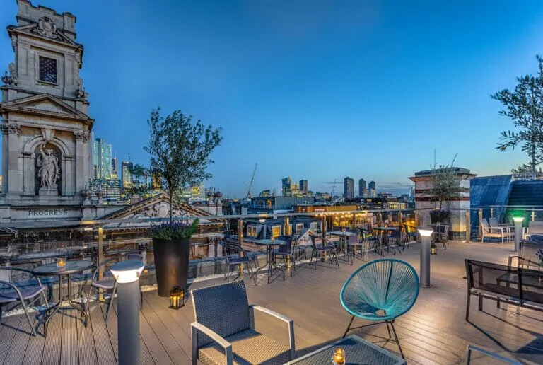 rooftop bars shoreditch