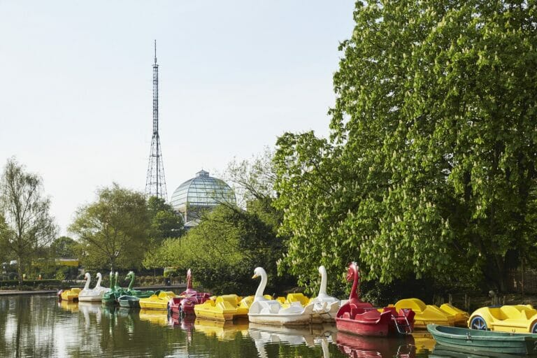 Alexandra Palace boating lake