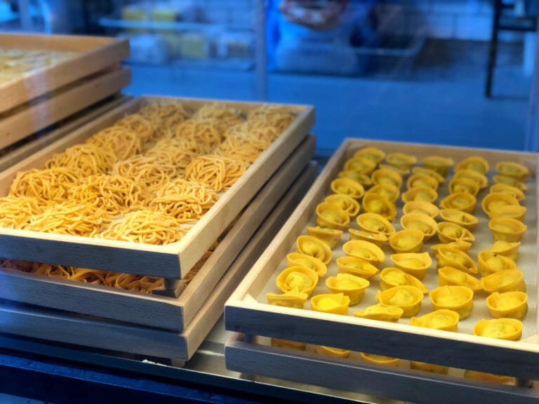 Fresh pasta at Officina 00