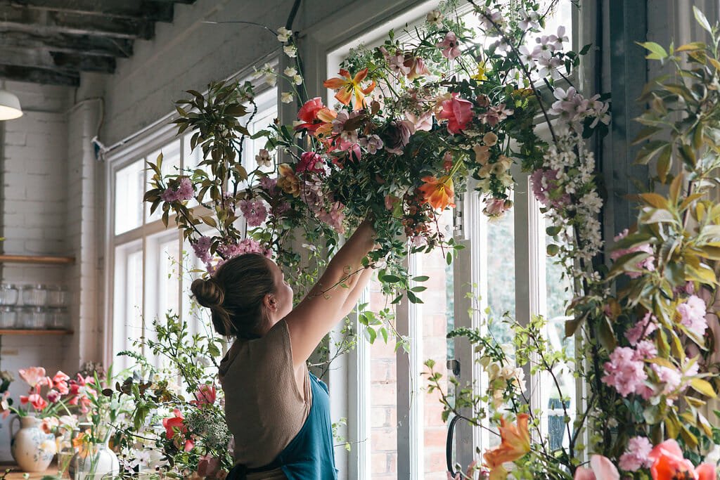 Floristry workshops creative London