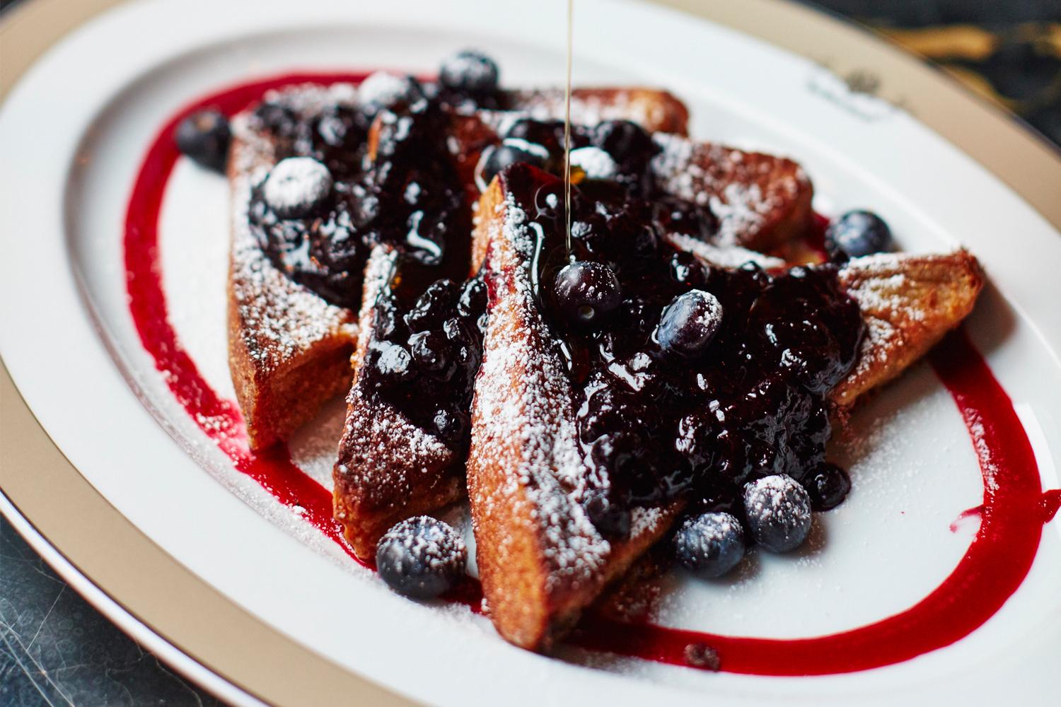 French toast at The Wolseley