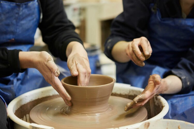 autumn date ideas pottery