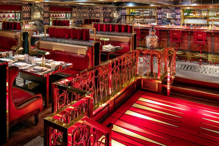 Bob Bob Ricard Soho: the red room interior - best champagne bars in london