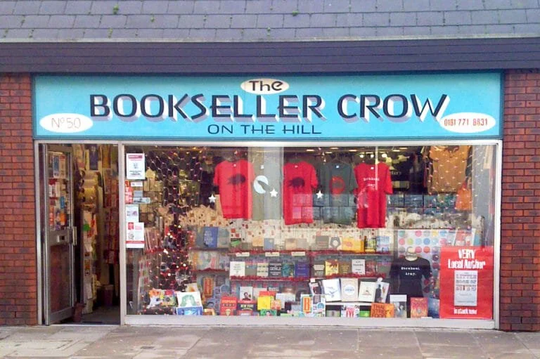 Bookseller crow delivery