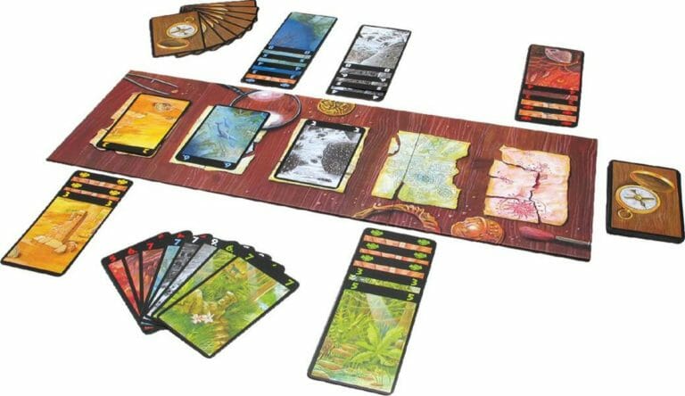 Lost Cities 2 player board game