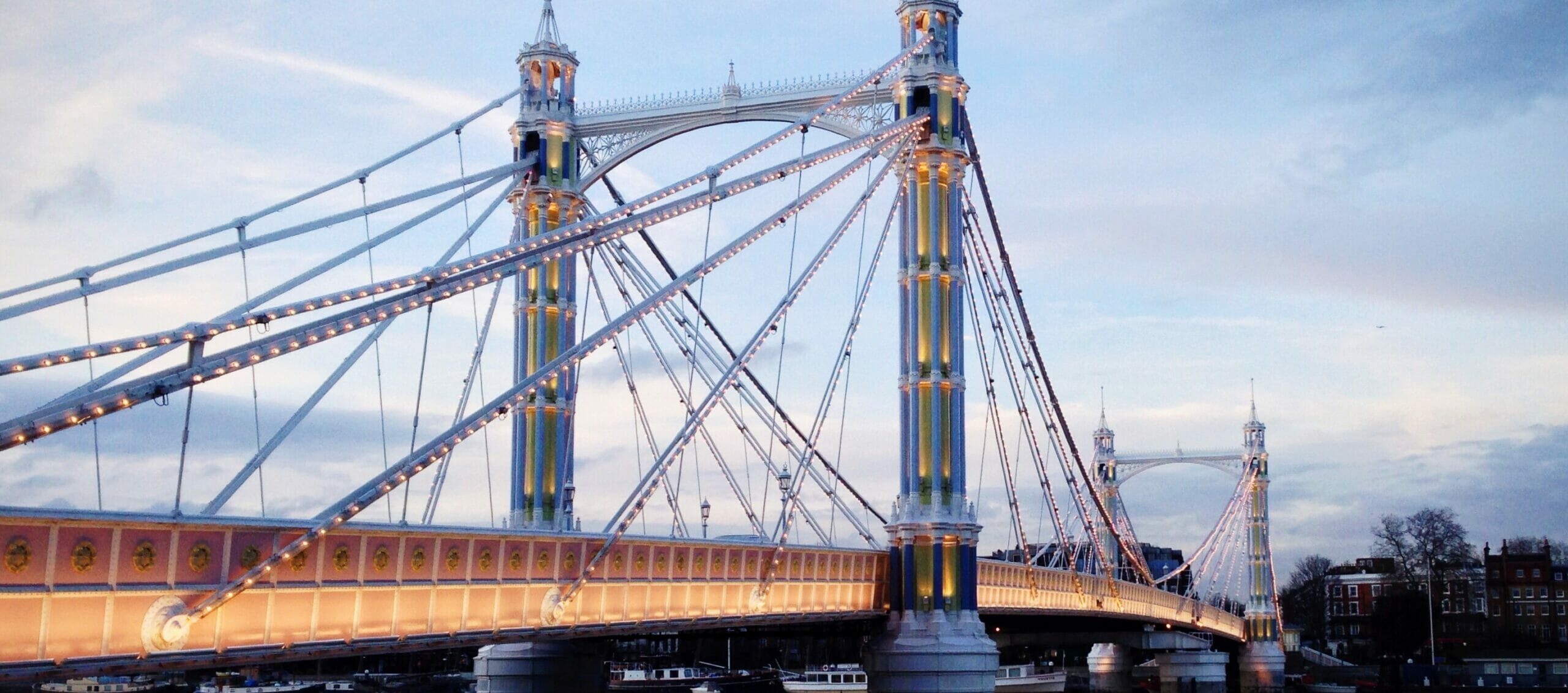 Albert Bridge One Of London s Most Beautiful Riverside Spots