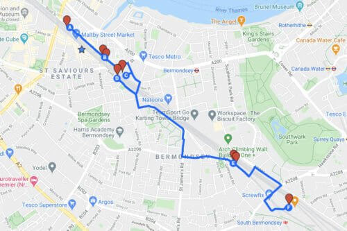 The Bermondsey Beer Mile 