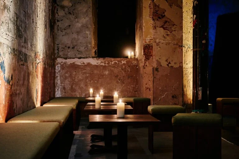 below stone nest cosy winter date bar