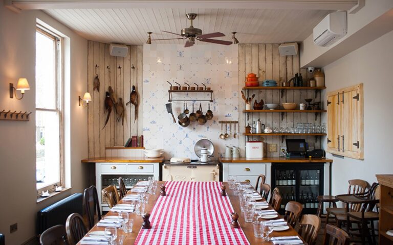 Pig & Butcher private dining room
