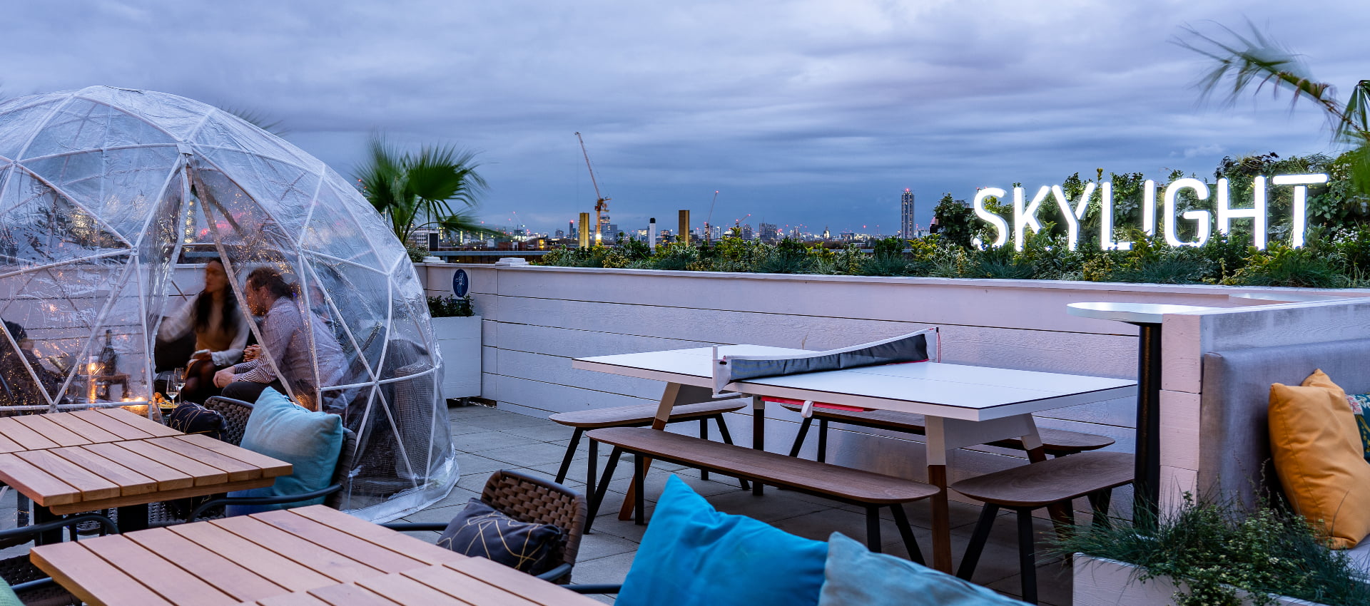 Skylight Peckham - A 250-Person Roof Bar Overlooking South London...