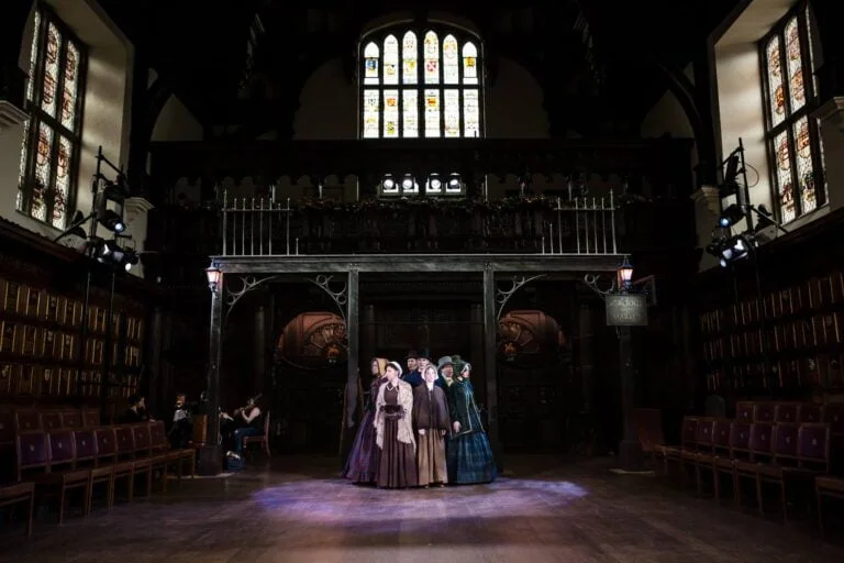 a christmas carol temple hall