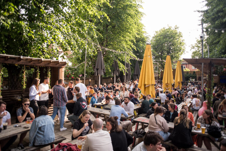 duke of edinburgh brixton beer garden