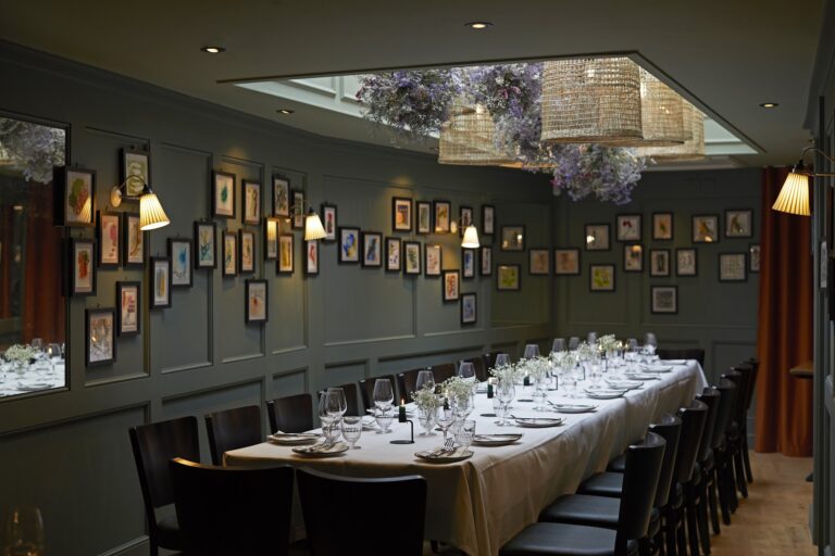 the black lamb private dining room