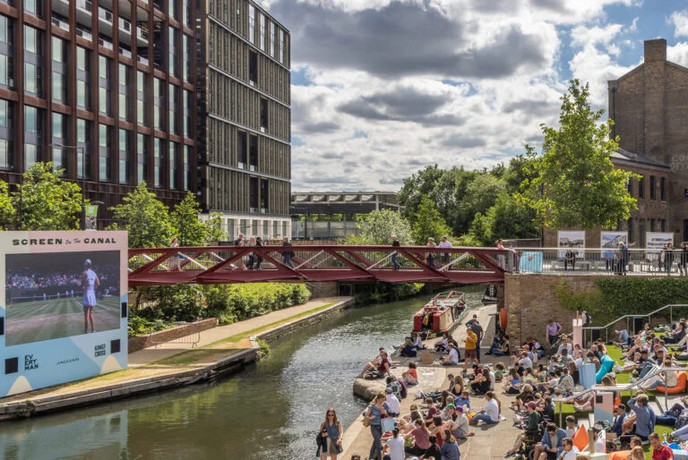 everyman screen on the canal