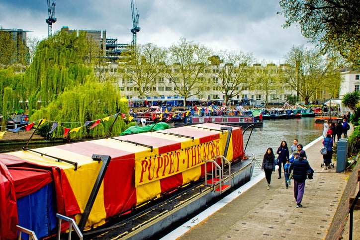Puppet Theatre Barge In Little Venice
