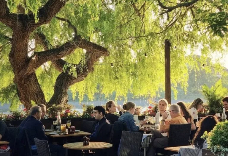 crabtree beer garden Fulham