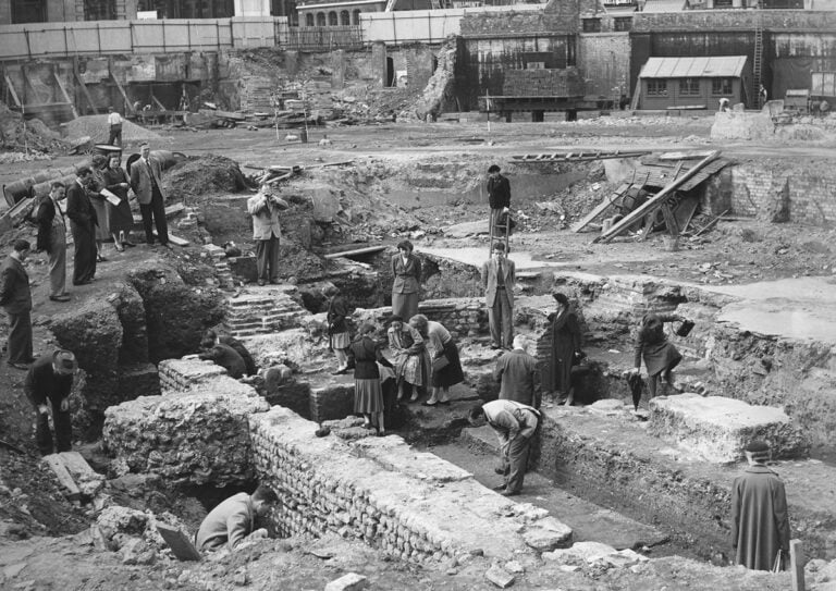 london mithraeum excavation