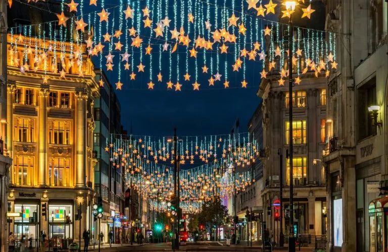 oxford street christmas lights