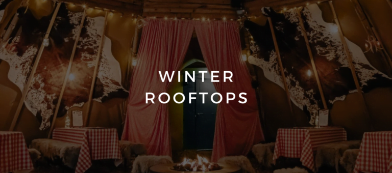 winter rooftops and terraces