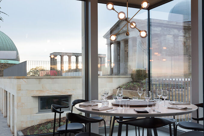 the lookout by gardeners cottage edinburgh restaurants with a view