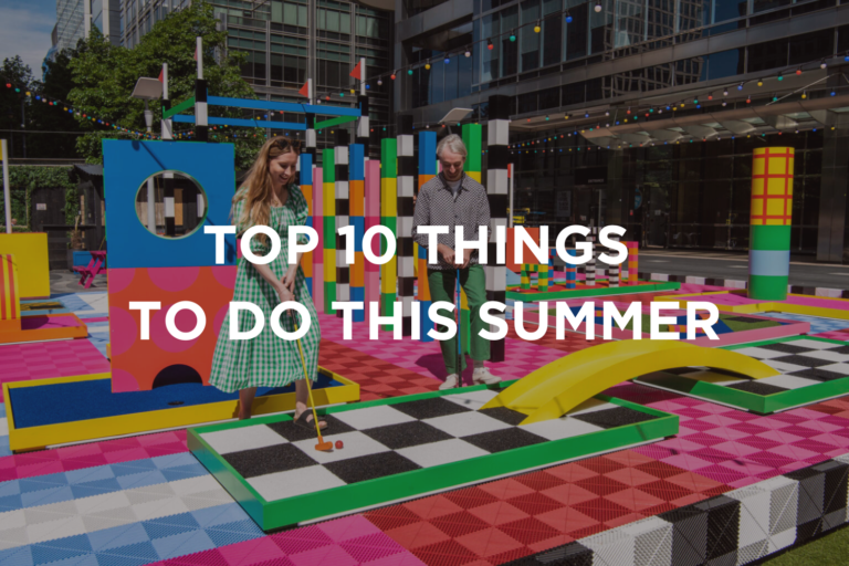 things to do in summer in canary wharf