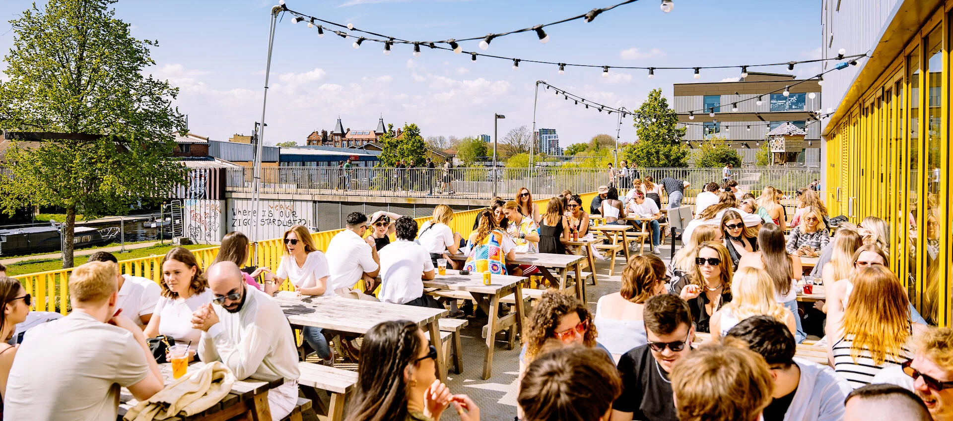 Hackney Bridge - A Gigantic Canal-Side Food & Drinks Hub