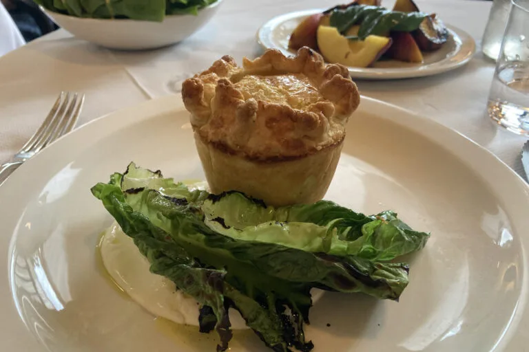 artichoke pie, the hero grill