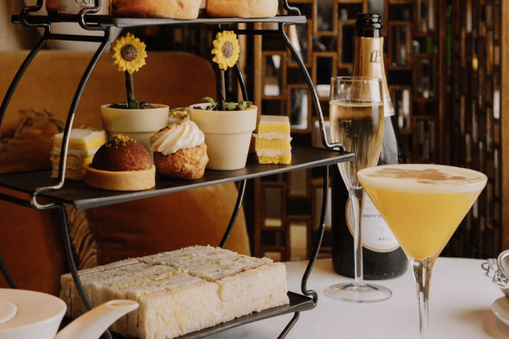ochre afternoon tea